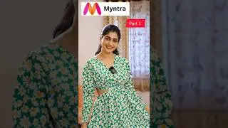 Myntra Haul | Part-1 ❤️ | Aditi Prabhudeva #Shorts #shopping #minivlog #aditiprabhudeva
