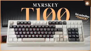 ดีนะแถมถูกด้วย | รีวิวคีย์บอร์ด T100 คีย์บอร์ดเสียง Thock ที่ทุ้มจนต้องซื้อ
