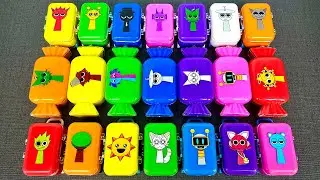 Incredibox Sprunki Slime Mystery Box 🎁 Satisfying Clay ASMR & Sweet Surprises