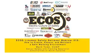 ECOS LSNW 019: HOW TO CREATE, ENSURE, MAINTAIN A SAFE WORKING ENVIRONMENT - Promo #ecos #lineman
