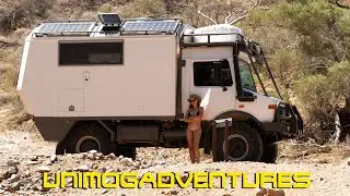 Мы тестируем внедорожные возможности нашего Unimog на хребтах Аркарула и Флиндерс.