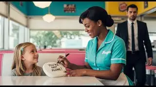 Poor Waitress Helps Lonely Child, Not Knowing Her Dad Was One of the Richest Men Alive