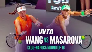Xinyu Wang vs. Rebeka Masarova | 2026 Cluj-Napoca Round of 16 | WTA Match Highlights