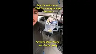 Make Oil Changes Easy Forever on Your F-150 | Fumoto Drain Valve Install