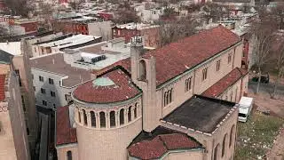 Garden of Prayer - Formerly Most Precious Blood Church - Philadelphia, PA - Drone Tour - March, 2023