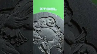 Laser Deep 3D Embossing On Slate With xTool F1 Ultra
