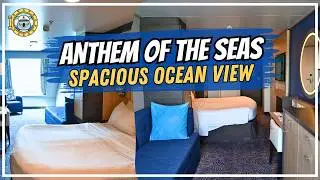 Spacious Ocean View - Anthem of the Seas | Cabin 9506 Tour & Review