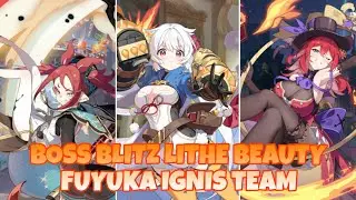 Fuyuka T0 Ignis Team Boss Blitz Lithe Beauty (25K) | STELLA SORA