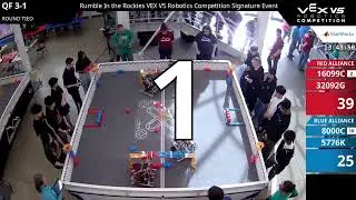 Rumble In the Rockies : Wasatch - QF #3-1 - 16099C & 32092G vs 8000C & 5776K - Auton + Driver