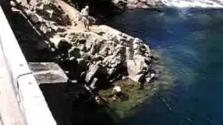 Cle Elum River Bridge Jump #1