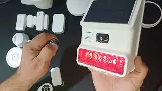 Syrena solarna jako centrala alarmowa. 
