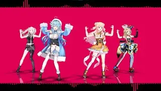 Blessing / NePoLaBo (Nene, Polka, Lamy, Botan)【MMD Hololive 5th Generation】