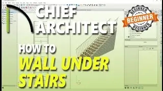 Chief Architect How To Wall Under Stairs