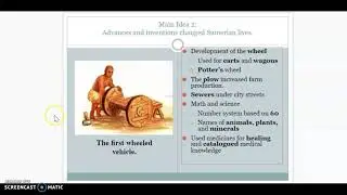 Sumerian Achievements