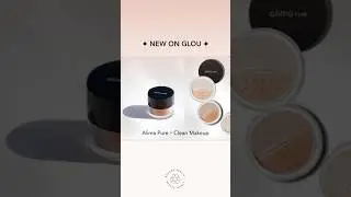 Alima Pure Clean Makeup: Mineral Foundation, Concealer, & More | Glou Deals #cleanbeauty #shorts