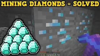 Minecraft How To Find Diamonds (NEW METHOD)