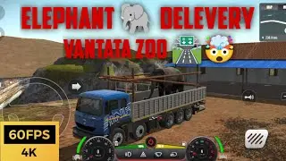 New Update | Elephant 🐘 Transportation in Tata Sigma Truck 🛣️🤯 | Truck Master India Full Gameplay 