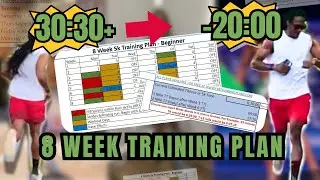 This 8 WEEK TRAINING PLAN will DROP Your 5k Run Time Trial DRASTICALLY