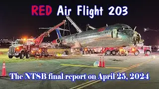 Serious Landing Incident in Miami | Red Air Airline MD 82 Flight 203 ✨ SkypluS