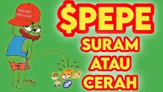$PEPE otw ke harga $1 atau malah delisting dari exchange ? prediksi harga koin $pepe tahun ini