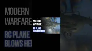 RC Plane blows Helicopter😮 #callofdutymodernwarfare modernwarfare2019  #CallOfDuty #CODMW #COD2019