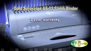 GS12 Comb Binder video