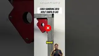 Cara sambung besi holo tanpa di las #trending #construction #fyp #fypviralシ #fypshorts #short