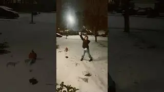 Snow day! #snow #dance #viral #shorts #shortsfeed #fypシ゚ #fyp #fakebody