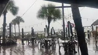 The Conch House in St Augustine, Florida. A lovely place to eat right on the water.