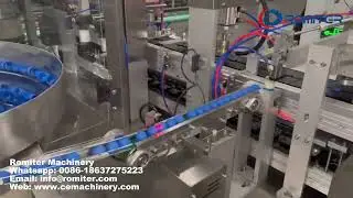 Automatic probiotics powder capsules shape pod filling sealing packing machine