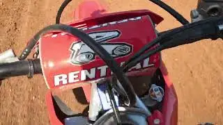Proserpine Queensland practise day. Raw crf250