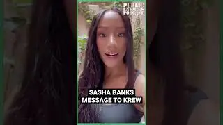 Sasha Banks (Mercedes Varnado) hints at return to Wrestling. WWE? Stardom? #sashabanks #wwe #shorts