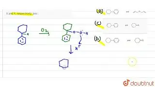 X and Y, respectively, are :  | CLASS 12 | KVPY 2021 | CHEMISTRY | Doubtnut