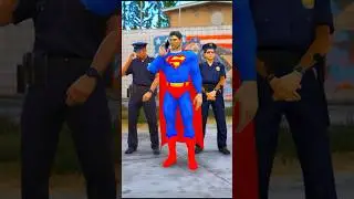 GTA V : Superman Helping Spiderman Against Venom 😯| ep 36 #shorts #shortsfeed #gta5