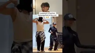 Taehyung & Leejung Lee dance 😍🔥 REACTION! (V from BTS) What's Your Fantasy #shorts