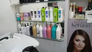 saloon Cluster 3 Shop Interior Work Bilkul Nya look interior design #interiordesign #work #saloon