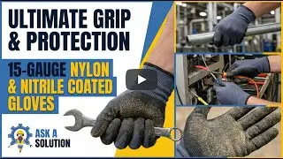 Discover the POWER of 15 Gauge Nylon Liner Gloves with Sandy Coating