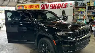 Window Tint on a 2024 jeep grand Cherokee 5% all around