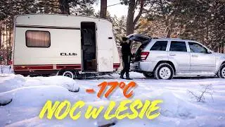 Droga do ciszy | Zimowy biwak i nocleg w BMW X5 (-17°C)