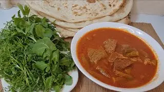 مرق البامية المجمده