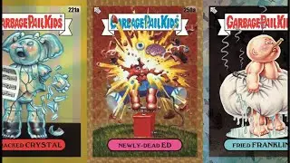 LIVE RIP! Topps Chrome Garbage Pail Kids Series 6 — Big Hits or Just Gross?!