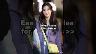 Easy hairstyles for lazy girls ✨🙃#aesthetic #hairstyle #fyp #lazy #girl #share #shorts