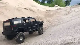 Enjoying the Sandune&rsquo;s in the 1/5 scale hummer