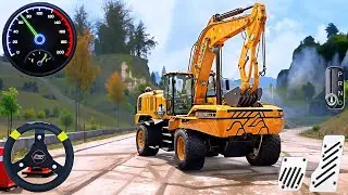 New City Road Construction Simulator 2023 - Heavy JCB Excavator Game (Android Gameplay)
