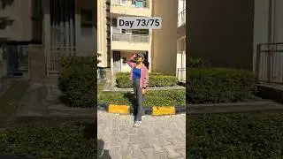 Day73/75 Hard Challenge l Discipline over motivation #75hardchallenge #fitness #minivlog #ytshorts