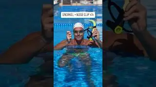 Use the snorkel as an indicator for your head postion. The lower the head, the more drag!