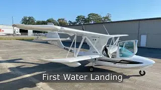 Super Petrel N26SP First Water Landing