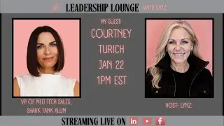 Courtney Turich enters THE LEADERSHIP LOUNGE