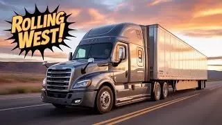 ROLLING WEST! 🚛 McLean TX to Flagstaff AZ | Body Armor Drinks