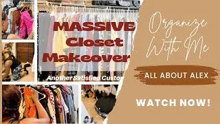 *MASSIVE* Master Bedroom Closet Declutter & Re-Organization (For My Client) 😮‍💨